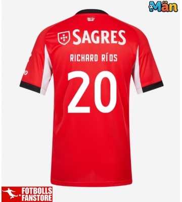 Benfica Richard Rios #20 Hemmatröja 2025-26 Kortärmad